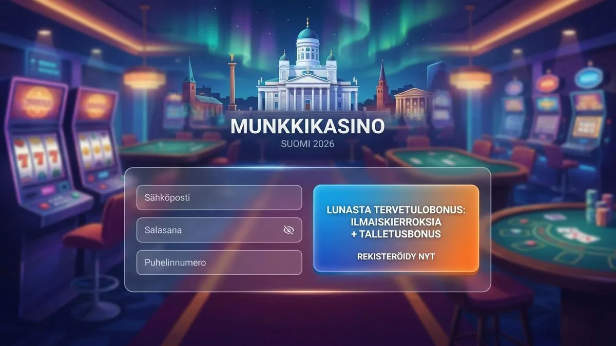Rekisteröidy bonuksella