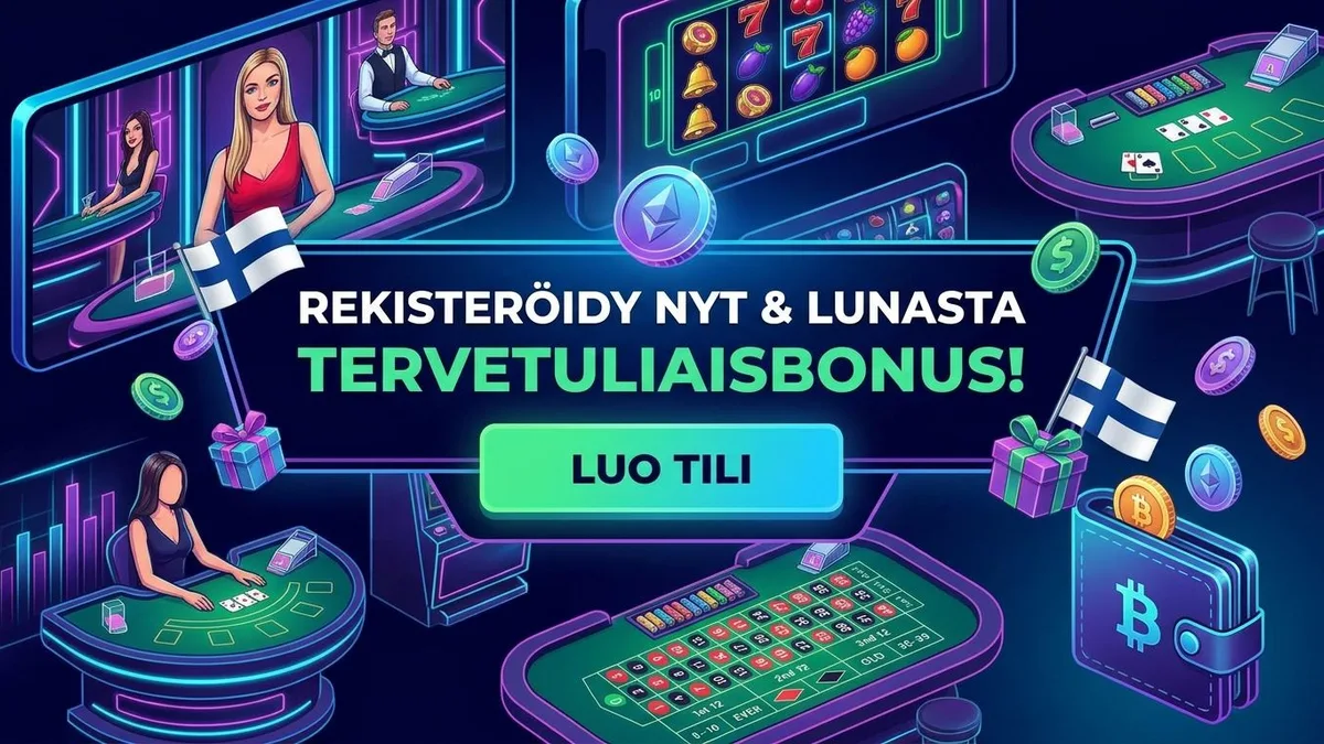 Rekisteröidy bonuksella
